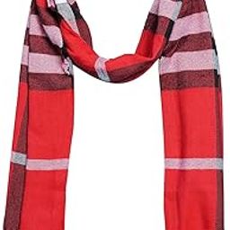 Bur Design New Winter Men & Women Warm scarf Pashminas, Casual, official, Muffler, Shawls, and Scarves Knitting Plover Case Scarves MADE IN INDIA (Red)-picture-50
