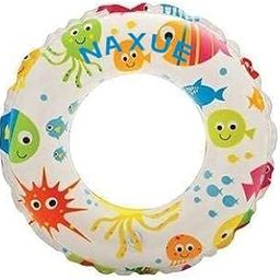 NAXUE Swimming Printed Safety Pool Ring Tube for Kids Boys and Girls Floating Beach Float Raft Water Swim 6-10 Year Adults Toddlers Accessories (Multi- Random Design) (Pack of 1)-image-96