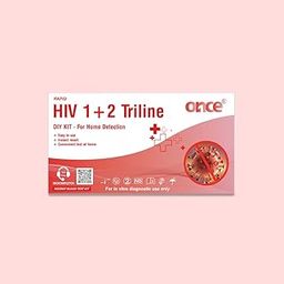 ONCE Rapid HIV 1+2 Triline Home Detection Kit, Instant Blood Test, DIY Kit for In-vitro Diagnostic Use-picture-14