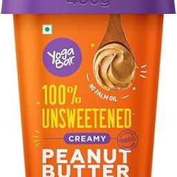Yogabar 100% Pure Peanut Butter | Creamy & Yummy Unsweetened | Slow Roasted | Non-GMO Premium Peanuts | No Added Sugar - 400gm-21