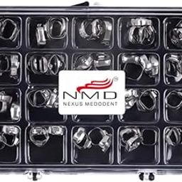 NMD Nexus Medodent Dental Molar Band Mini Starter Kit (32-41.5) MBT 0.022, U2, L1, Sand Blaster Laser Marked (80 Pcs/Pk)-2