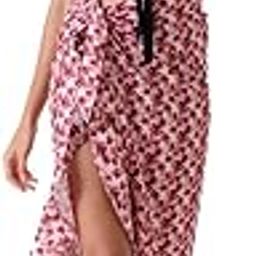 Women's Stylish Wrap Skirt Sarong Polyster Trendy Digital Printed Sarongs for Beachwear and Beach Party-25