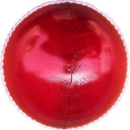 Layan Sport Cricket Leather Ball (4 Piece, Red) Standard Size-image-95