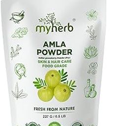 100% Natural Organic Amla Indian Gooseberry Powder (Dry), For Skin & Hair Care Food Grade, For Men & Women (227 Gm/0.5 Lbs)-24