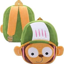 Kids Backpack – Miniature Bags for Kids, Plush Bags for Pre-Schoolers, Small Bags for Kindergarten Kid, Bagpack for Toddlers 2-5 Years - 17 x 17 x 9 cm-image-50
