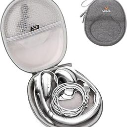 Aproca Grey Hard Storage Travel Case, for Logitech H390 Wired Headset-4