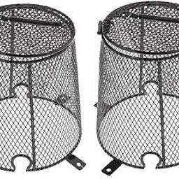 bnf® 2pcs Anti-scald Reptile Heater Lamp Guard Light Bulb Protector Lamp Cover|Pet Supplies | Reptile Supplies|2 piece Lampshade8 pieces Screw-image-17