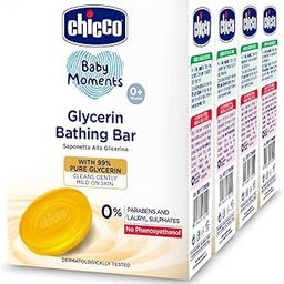 Chicco Baby Moments Glycerin Bathing Bar with 99% Pure Glycerin 300g (Buy 3 Get 1 Free)-image-9