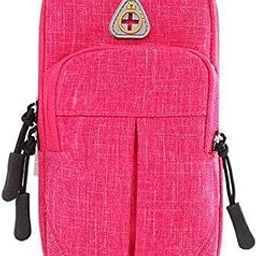 ZAPORA Arm Band Mobile Phone Bags Holder Outdoor Sport Arm Pouch Bag For Phone On Hand Sports Running Armband Bag Case Waterproof (Color : Pink)-image-2
