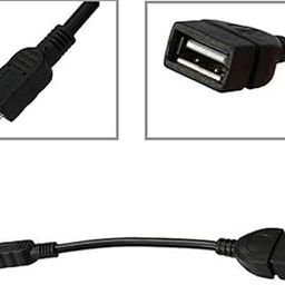 CentIoT - USB 2.0 Type A Female - to- Type B Mini Male - OTG Host Adapter Extension Cable-image-4