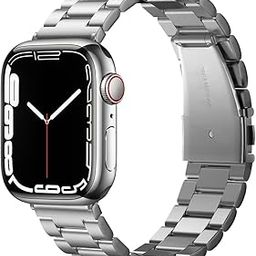 Spigen Modern Fit for Apple Watch Series 10 Strap 46mm, Apple Watch Ultra 2/Ultra 49mm, 9/8/7 45mm, SE2/SE/6/5/4 44mm, 3/2/1 42mm Strap Band -Silver-image-45