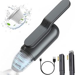Verilux® Cordless Vacuum Cleaner for Home and Car, Vacuum Cleaner 13000PA Strong Suction Vacuum Cleaners with UV Light, Portable Vacuum Cleaner for Home, Hand Vacuum Cleaner for Home USB Rechargeable-image-49