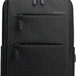Empowerelite 25L Unisex Water Resistant Travel 4 Compartment Laptop Backpack With USB Charging Port/Office/School/College/Business Bag Fits Up To 16 Inch Laptop With 1 Year Warranty (Black)-14