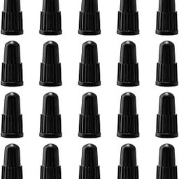 ATORSE® Tire Valve Caps Portable Black Valve Stem Caps for Cycling Outdoor Repairing Style A-image-95