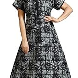 Nighty for Women Cotton Printed Maxi Gown Ankle Length Nighty Night Dress Gown for Women Maxi - Free Size (NKN1924)-image-88