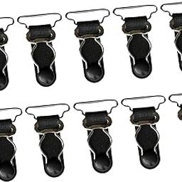 WomenS Leg Garter Belt Punk Goth Thigh Suspenders Stockings Belt 26Mm Black-image-3