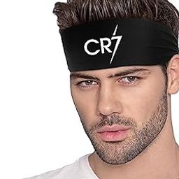 Zambyfashion Men's Black CR7 Headband-image-24