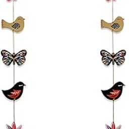 RAG28 Wooden Designer Set of 2 Wall and Door Hanging Mixed(AK001)-9
