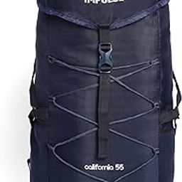 Rucksack bags 55 litres travel bag for men tourist bag for travel backpack for hiking trekking Bag for men camping California 55 with 1 Year Warranty-image-2