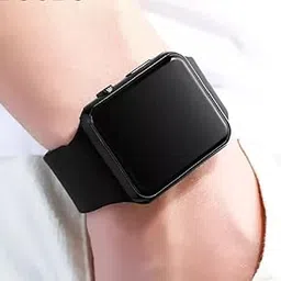 SELLORIA Digital Watch Pack of 1 Most Selling Latest Trending Men Women Watches Smart Watch Classy Digital Watch Wrist Watch Sports Watch LED Band Kids Boys and Girls Smart Watches -1, Black-picture-10