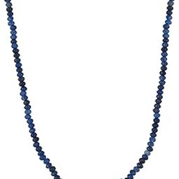 Single Layer Multi-Colour Real Ruby Emerald Onyx Stone Beads Necklace for Women and Girls-image-90