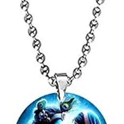 Lord Radhey Shyam Religious Bead Chain Pendnet for Men and Women-picture-37