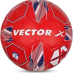 Vector X 32 Panels Country Colour England PVC Hand Stitched Indoor/Outdoor Football with Latex Bladder, Red-Blue-White, Size 5, Suitable for Match and Training for Adults 15+ Years-image-33