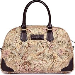 Tapestry Fabric Women's Duffle Travel Cabin Luggage Bag-picture-53