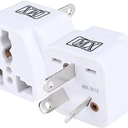 MX India to Australia Plug, New Zealand & China & More - Type I New Zealand Adapter Conversion Plug - Convert Indian Plug to Australia Perfect for Laptop, Camera Charger and More Pack of 2-9