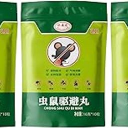 Peppermint Rat Repellent Balls - Herbal Formula For Indoor-Outdoor, Long Lasting Scent, Naturel Pest Control-(Pack of 3-30 pills)-image-4