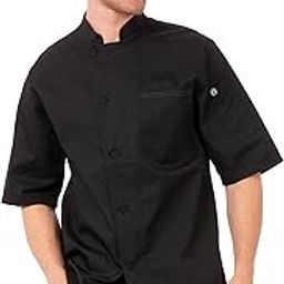 Chef Works Men's Valais Short Sleeve Chef Coat (VSSS)-image-53