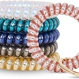 BIHRTC Key Chain Stretchable Wristband Wristlet Keychain-image-47