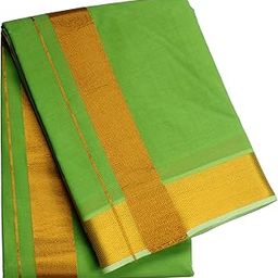 100% Cotton Men’s Dhoti/Angavastram/Panjakejam / 4 mtr Dhoti with 2.25 mtr towel Set of 1-picture-29