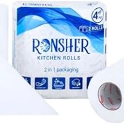 Ronsher | 4 Ply Kitchen Tissue Paper Roll | Pack Of 2 | Highly Soft & Absorbent | Strong & Thick Paper | Virgin Paper | OBA Free | Food-grade | Ideal For Cleaning | Food Safe-picture-18