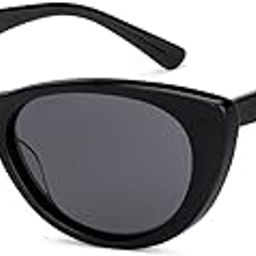 | Full Rim Cat Eye Stylish & Premium UV Protected Sunglasses | Acetate Lines | Polarized and 100% UV Protected | Women | Extra Wide | JJ S17346-picture-26
