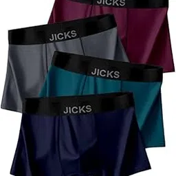 Nylon Men Strechable Regular Fit Underwear - Pack of 3-image-10