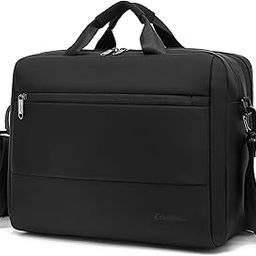 Messenger Bag for Men Crossbody Travel Bags for Work(Black), Black, Black-image-41