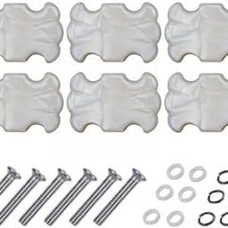 THE STYLE SUTRA 2x6 Pieces Guitar Tuning Pegs Button for Electric Guitar Classical Guitar Accs-image-1