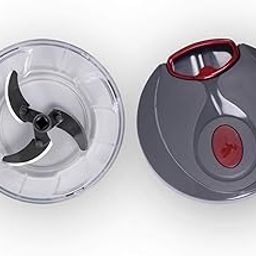 Ahina Manual Chopper for Vegetables Fast Handheld Food Slicer and Dicer Multicolor Pack of 1-28