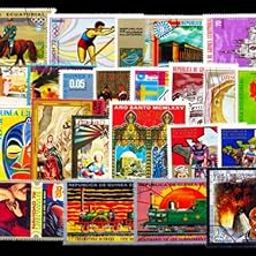 ISC~ Equatorial Guinea Stamps, 50 Different Stamps, Large & Thematic Stamps, All Genuine Postage Stamps~ STAMPEX-image-5