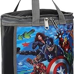 RS Famous Polyester 3D Photos School and Tiffin Bag for Boys Waterproof (Black)-image-60