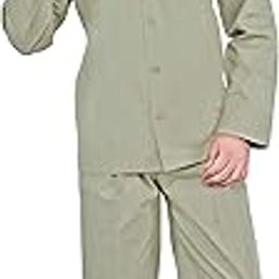 Men's Cotton Plain/Solid Top and Pyjama Set Pack of 1-image-97