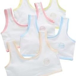Celary Cotton Every Day Training Bra for Pre Teen Girls||Beginners Bra||Easy Breezy Slip-On T-Shirt ||Teen Age Bra for Girls Age 8 to 14 Years|| 4 Piece Combo-image-95