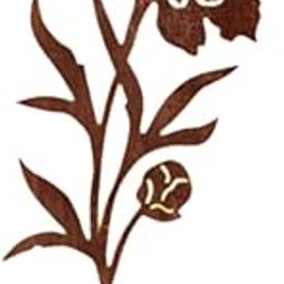 MERISHOPP Garden Stakes Yard Stakes Gifts Garden Decoration for Pathway Outdoor Spring-image-44