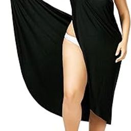 Beach Wear Dress for Women Stylish Solid Beach Dress Spaghetti Strap Wrap Bikini Set for Women Beach Wear Swimsuit Cover Up Lightweight Sarong Beach Outfits for Women-image-82