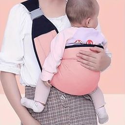 MUREN® Kids Baby Carrier Adjustable Sling Toddler Wrap for New Born 0-3 Years, Lightweight and Breathable Cotton Cloth, Size Upto 3 Years-Random Color-image-90