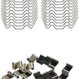 UJEAVETTE 50Pcs Greenhouse Glazing Clips Stainless Steel W Spring Wire for Greenhouse-picture-11