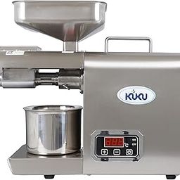 KUKU®Home Essential: 600-Watt Organic Oil Machine - Automatic Extractor with Temperature Controller, Perfect for Coconut, Peanut, Sesame, Soybean, Mustard, Castor, Walnut Oil, and More (Model: TC-02)-13