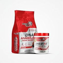 Muscle Garage DNA Anabolic Mass Gainer 10 lbs Chocolate And Get Creatine Pre Workout 250 gm Unflavoured-28