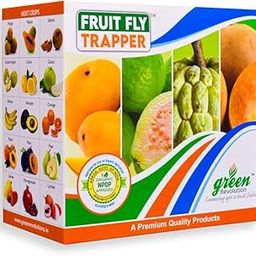 Green Revolution Fruit Fly Trapper (Fruit Fly Pheromone Trap) Complete for one Acre. Pack of 10-image-53